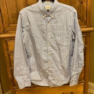 J. Crew Slim Stretch Secret Wash Shirt in Gingham